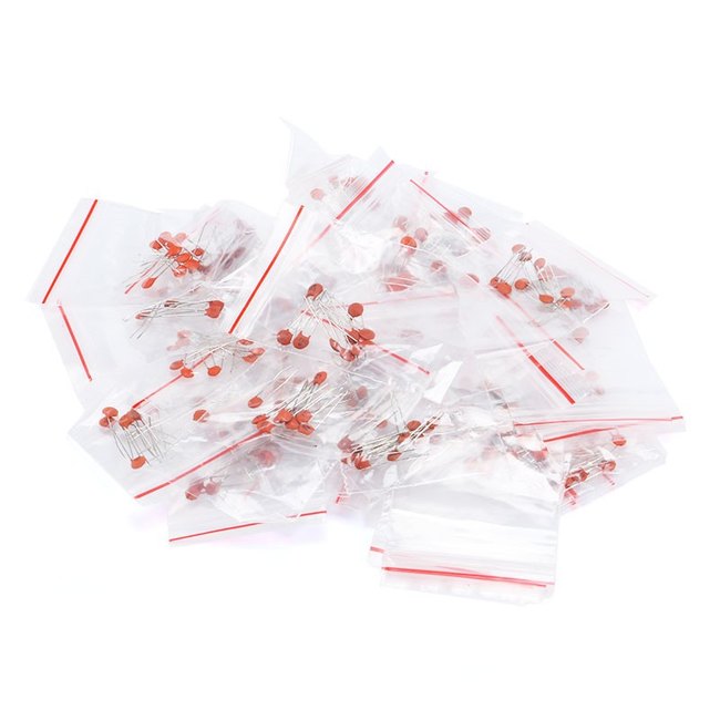 ASSORTIMENT CONDENSATEUR CERAMIQUE 50V 30 VALEURS X 10PCS